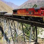 Southern Peru Copper Corp Railroad Train Peru Jean Marc Frybourg