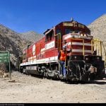 Southern Peru Copper Corp Railroad Train Peru Jean Marc Frybourg