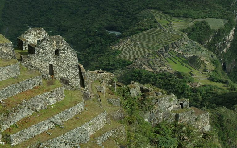 Machu Picchu Drone
